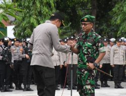 Apel Pagi TNI-POLRI Di Makodim 1411/BLK, Perkuat Soliditas Dan Sinergitas