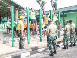 Mengukur Kemampuan Jasmani Prajurit, Kodim 1411/Bulukumba Gelar Kesamaptaan Periodik