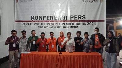 Partai Buruh Bulukumba Resmi Daftarkan Bakal Calon Legislatif untuk Pemilihan 2024