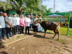 Dandim 1411/Bulukumba Serahkan Hewan Qurban Kepada Panitia Qurban Masjid Al Anshar