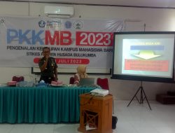 DANDIM 1411/BULUKUMBA MEMBERIKAN MATERI PENDIDIKAN BELA NEGARA KEPADA MAHASISWA