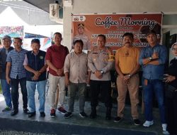 Keakraban Terjalin di Acara Coffe Morning Kapolres Bulukumba, Media Serta Ormas Dan OKP