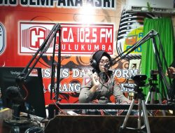 Hari Kelima Operasi Zebra, Satlantas Kembali Imbau Melalui Podcast Siaran Radio.