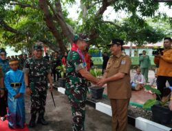 Ribuan Masyarakat Bahagia Menyambut Kunker Perdana Kasad di Wilayah Kodam XIV Hasanuddin