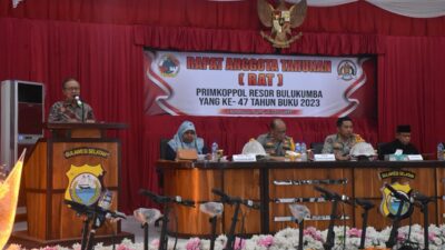 Pengurus Primkoppol Polres Bulukumba Gelar RAT Ke-47 Tahun Buku 2023.