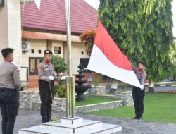 Peringati Hari Lahir Pancasila, Polres Bulukumba Gelar Upacara Pengibaran Bendera.