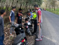 Polisi Amankan 20 Motor Balap Liar di Ujung Loe Bulukumba