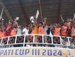 Laga Final Bupati Cup III 2024 Disaksikan Langsung Oleh Bupati dan Wakil Bupati Bulukumba di Stadion Mini Bulukumba