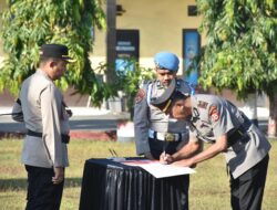 Kapolres Pimpin Pelantikan Kabag, Kasat dan Kapolsek Polres Bulukumba.