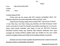 DPK KNPI Bontobahari Minta Kejari Bulukumba Lakukan Penegakan Hukum Terkait Adanya Indikasi Praktik Mafia Tanah di Kawasan Hutan Lindung dan Tahura Bontobahari